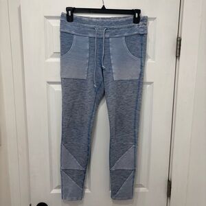 FP Movement Sweat Leggings Size Large Vintage Blue